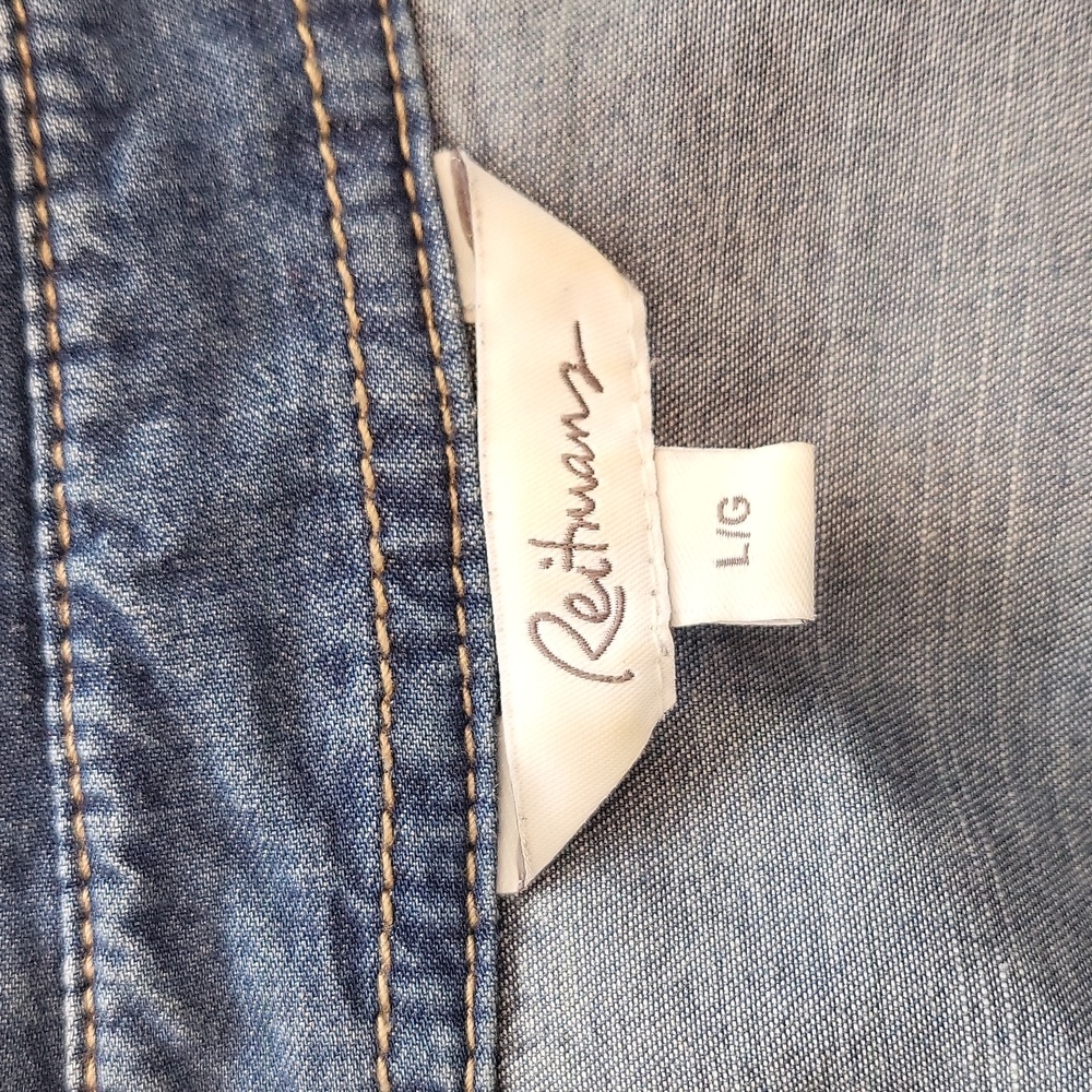 Reitmans denim shirt - Picture 9 of 14